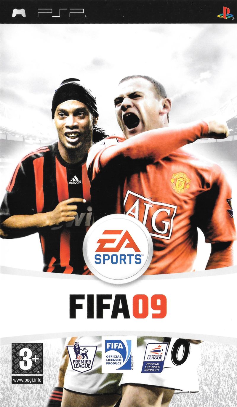 FIFA 09 PlayStation Portable completo PAL ESP - Estado excelente