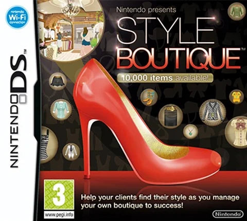 Style Boutique Nintendo DS completo PAL ESP - Estado básico