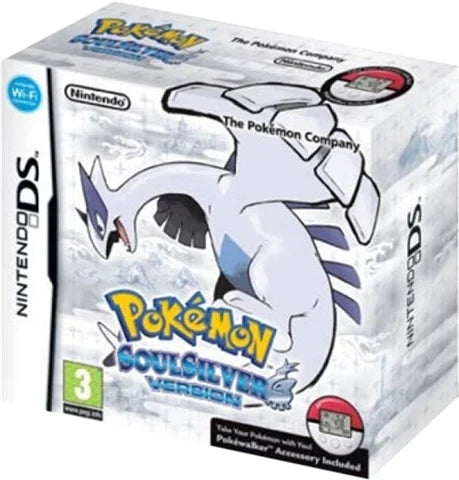 Pokemon Soulsilver Box [DS] Completo + Pokewalker + Figura - Estado Coleccionista