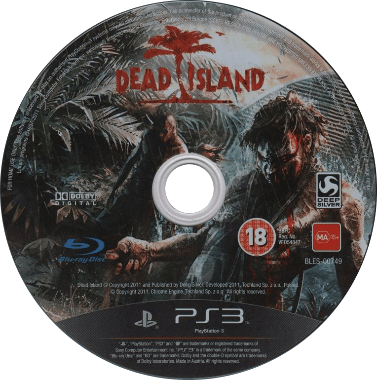 Dead Island PlayStation 3 solo CD PAL EUR - Estado básico