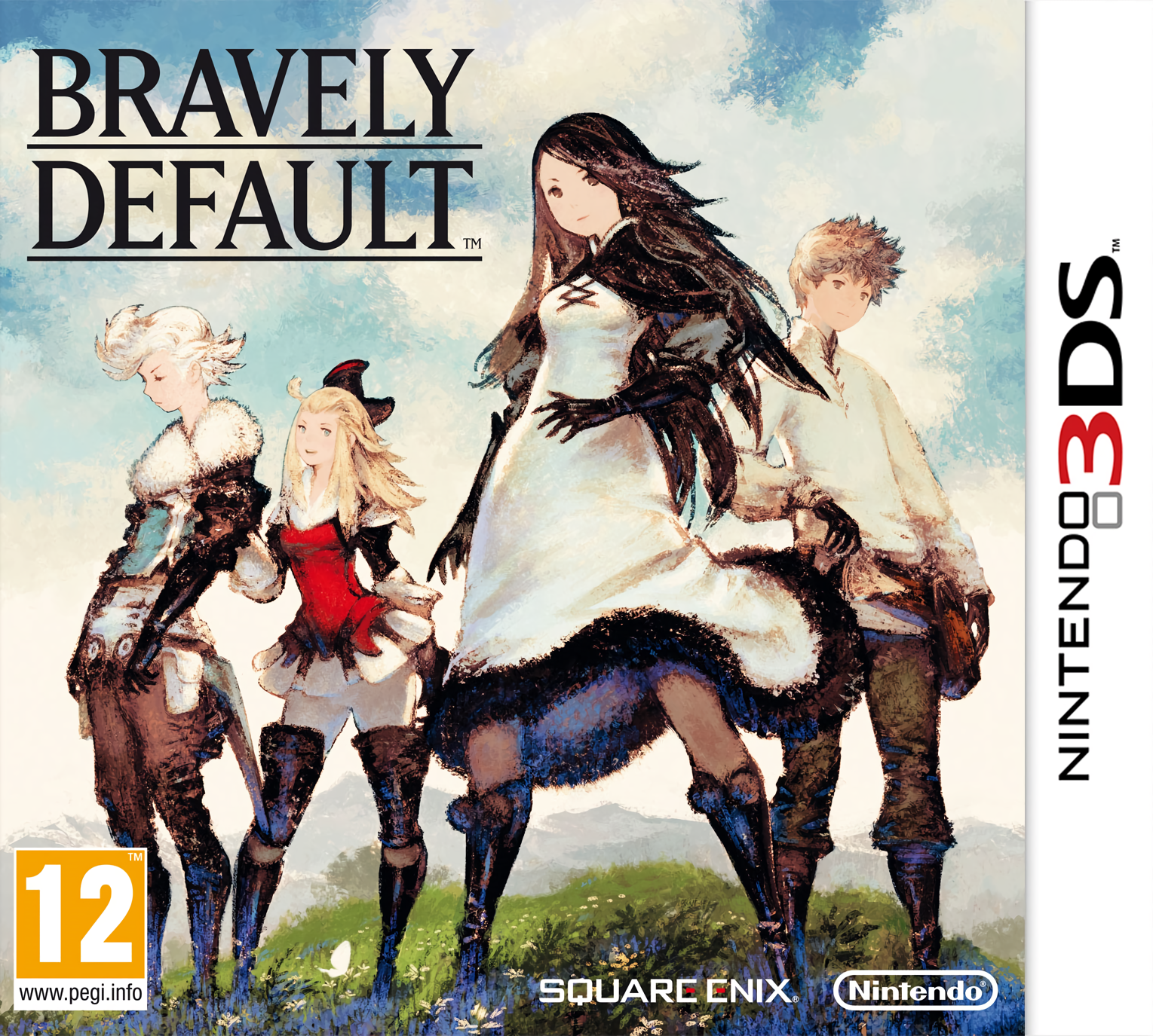 Bravely Default Nintendo 3DS completo PAL ESP - Estado coleccionista
