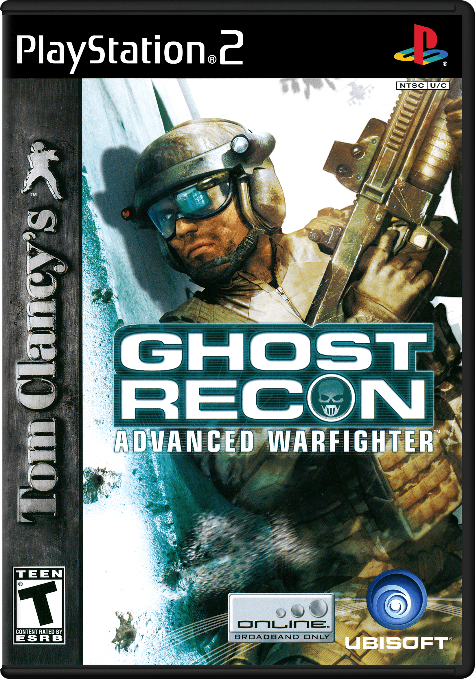 Tom Clancy's Ghost Recon Advanced Warfighter PlayStation 2 completo PAL ESP - Estado cuidado