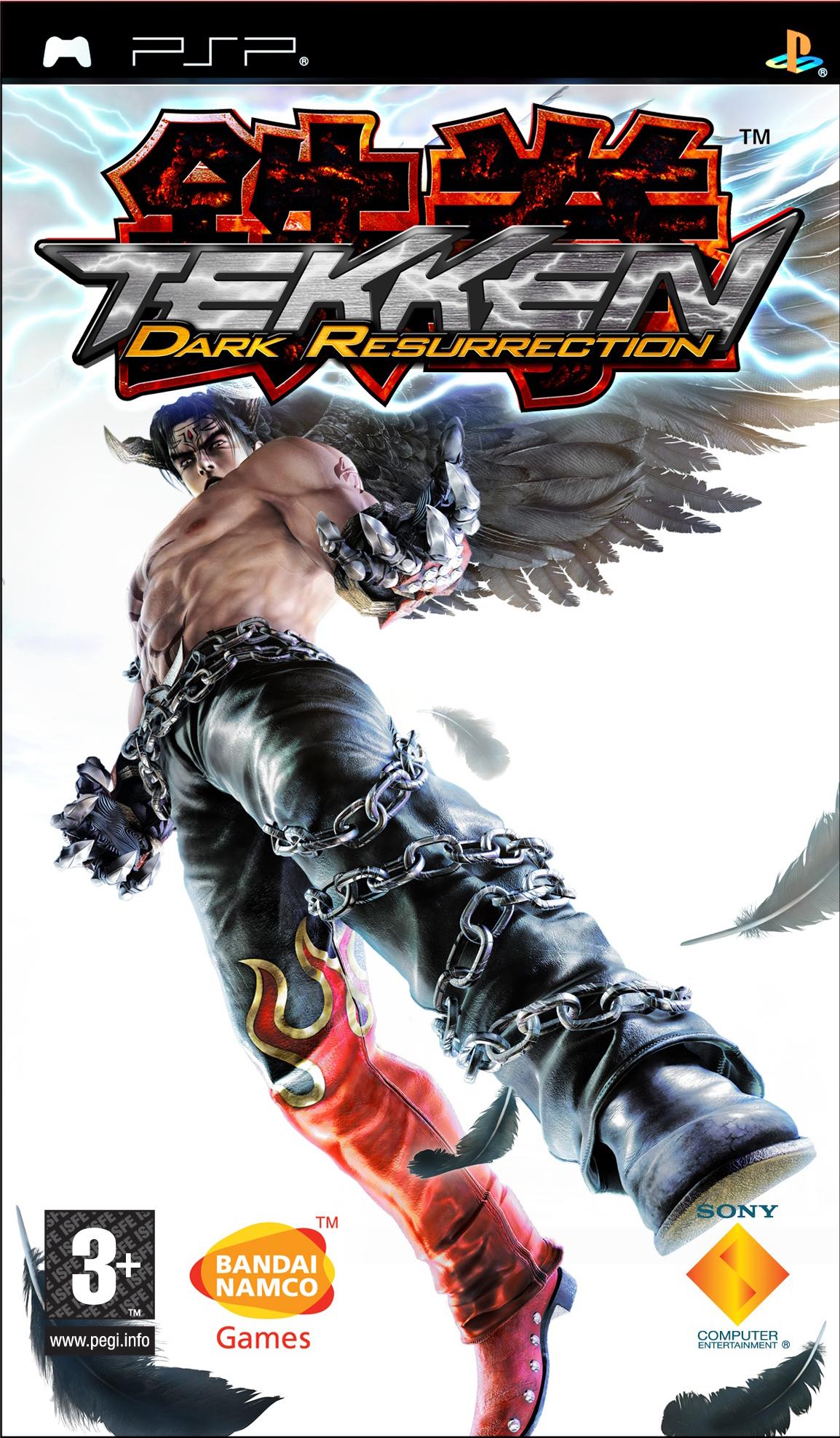 Tekken Dark Resurrection PlayStation Portable juego+caja PAL ESP - Estado cuidado