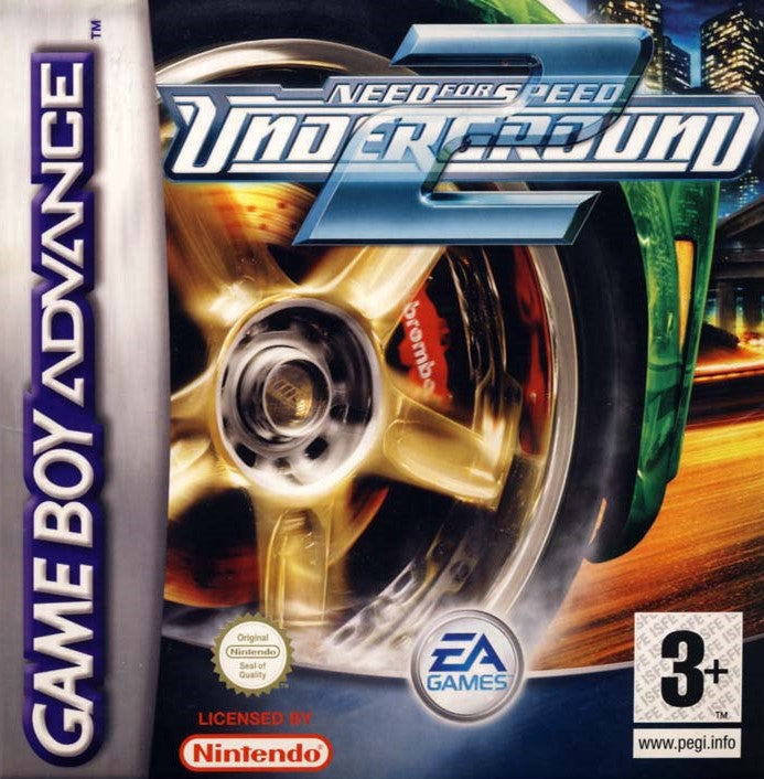 Need for Speed Underground para Game Boy Advance (GBA) Completo, Medio Sellado, Estado Excelente