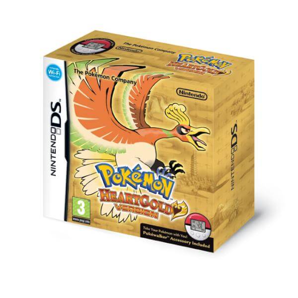 Pokemon Heartgold Box [DS] Completo + Pokewalker + Figura - Estado Excelente