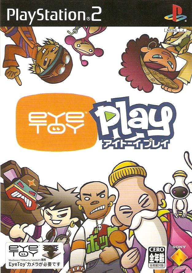 Eye Toy Play [PlayStation 2] Completo - Estado Básico