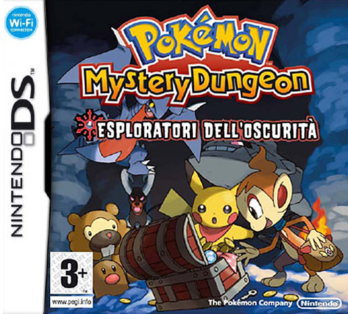 Pokémon Mystery Dungeon: Explorers of Darkness Nintendo DS completo PAL IT - Estado excelente