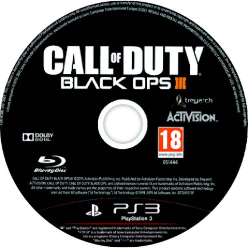 Call of Duty Black Ops 3 PlayStation 3 solo CD PAL EUR - Estado básico