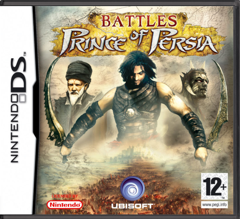 Battles of Prince of Persia Nintendo DS completo PAL EUR - Estado excelente