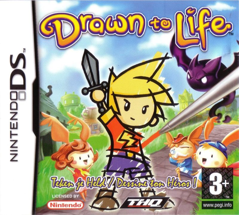 Drawn To Life Nintendo DS completo PAL ESP - Estado excelente