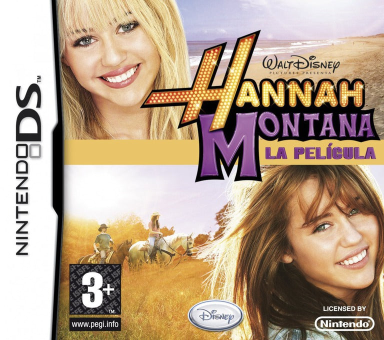 Hannah Montana La Película Nintendo DS completo PAL ESP - Estado básico