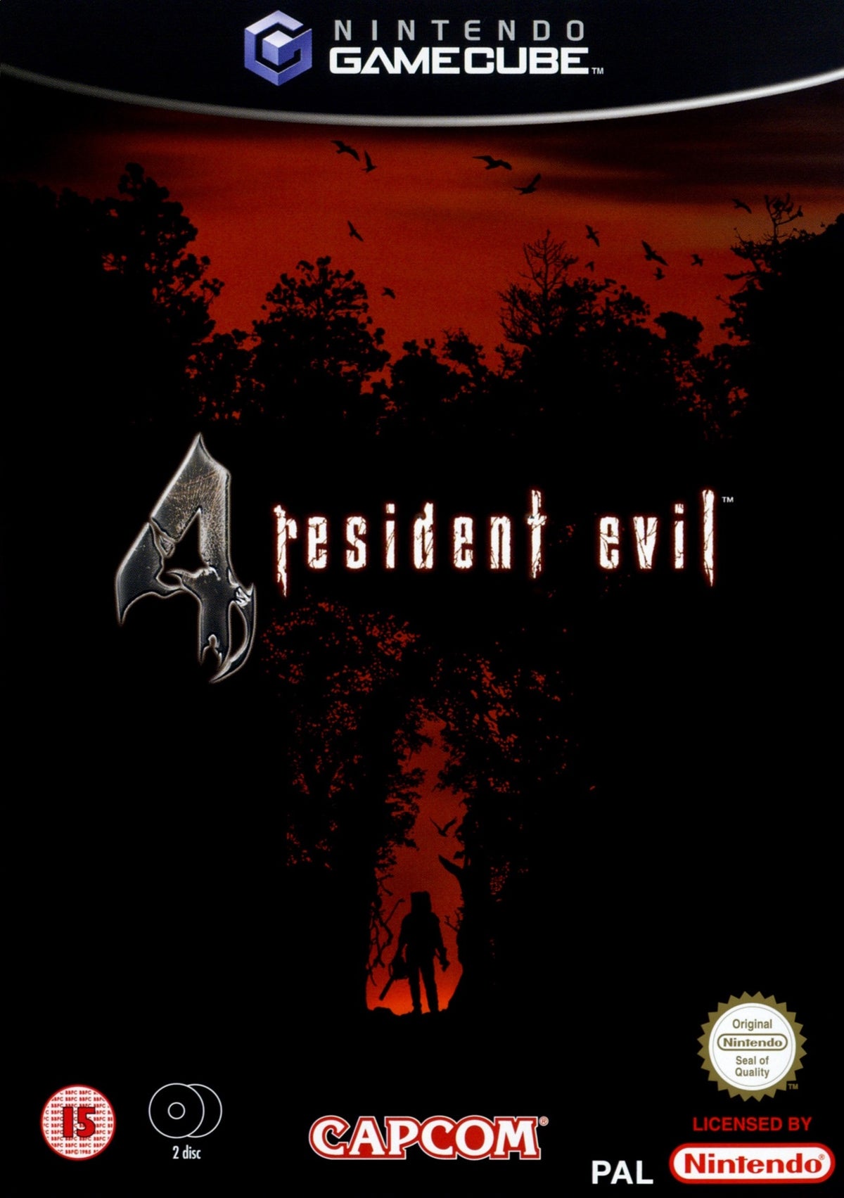 Resident Evil 4 GameCube completo PAL ESP - Estado cuidado