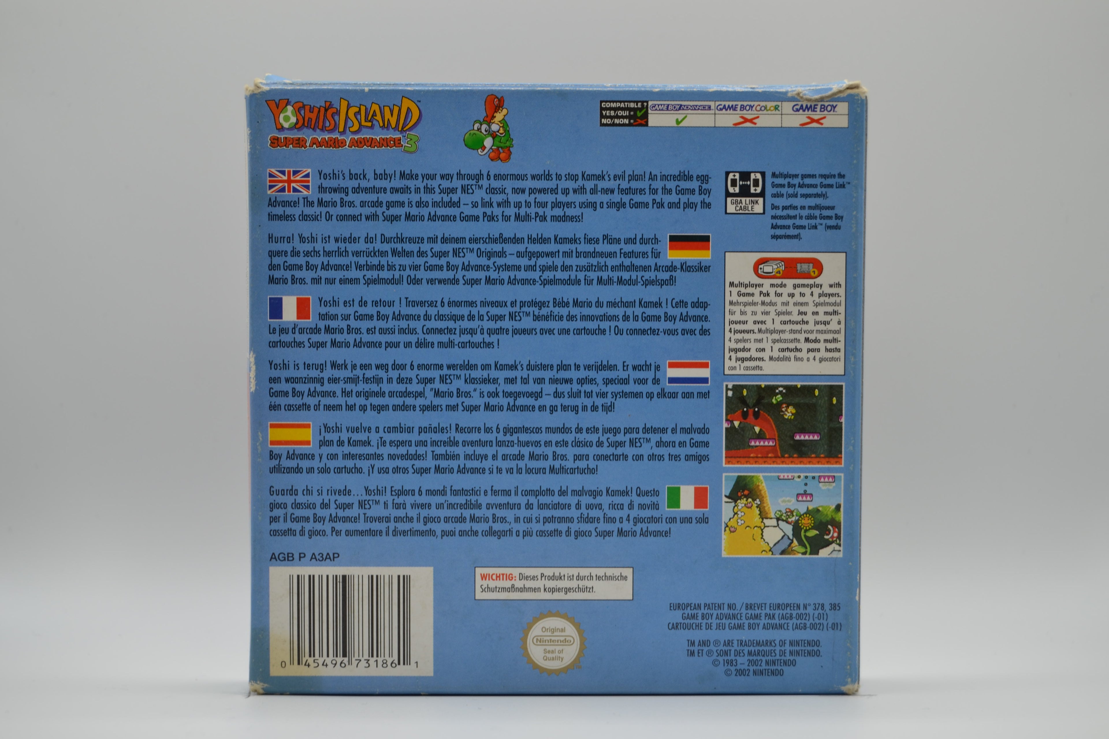 Yoshi's Island [GBA] Completo - Estado Básico