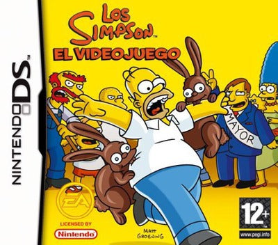 Simpsons el Videojuego [DS] Caja+extras - Estado excelente