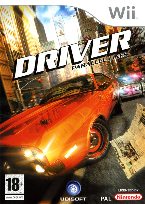 Driver Parallel Lines [Wii] Juego+caja - Estado cuidado