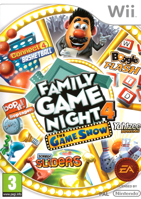 Family Game Night 4 [Wii] Completo - Estado cuidado
