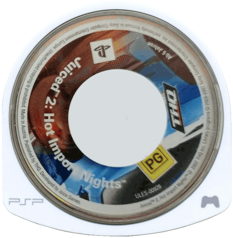 Juiced 2: Hot Impor Nights [PSP] Cartucho - Estado cuidado