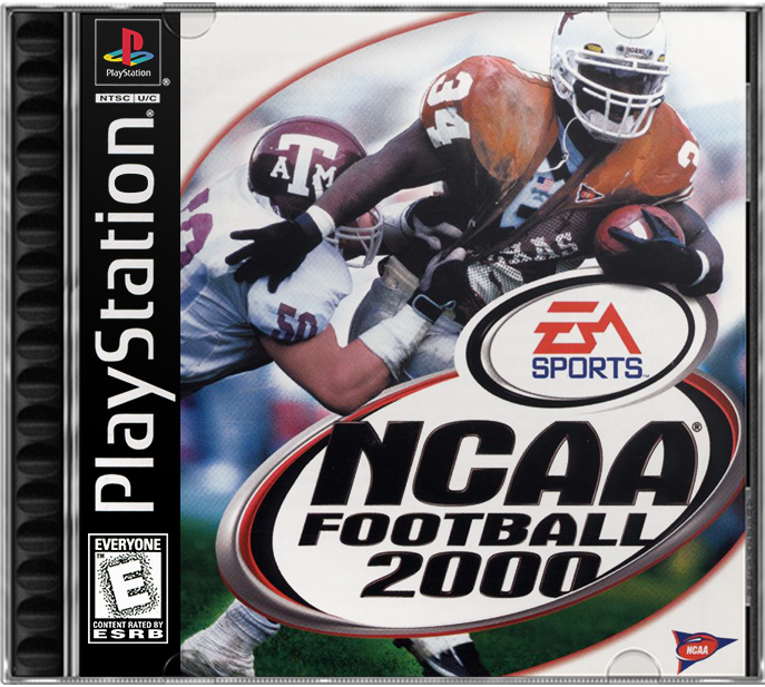 NCAA Football 2000 PlayStation 1 solo CD NTSC-U/C - Estado básico