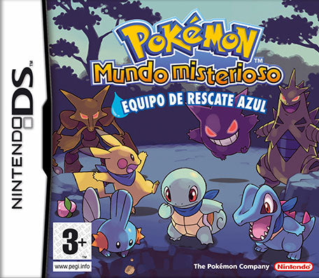Pokémon Mundo Misterioso: Equipo de Rescate Azul Nintendo DS completo PAL ESP - Estado coleccionista