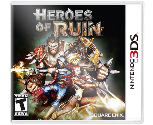 Heroes of Ruin Nintendo 3DS completo PAL ESP - Estado coleccionista