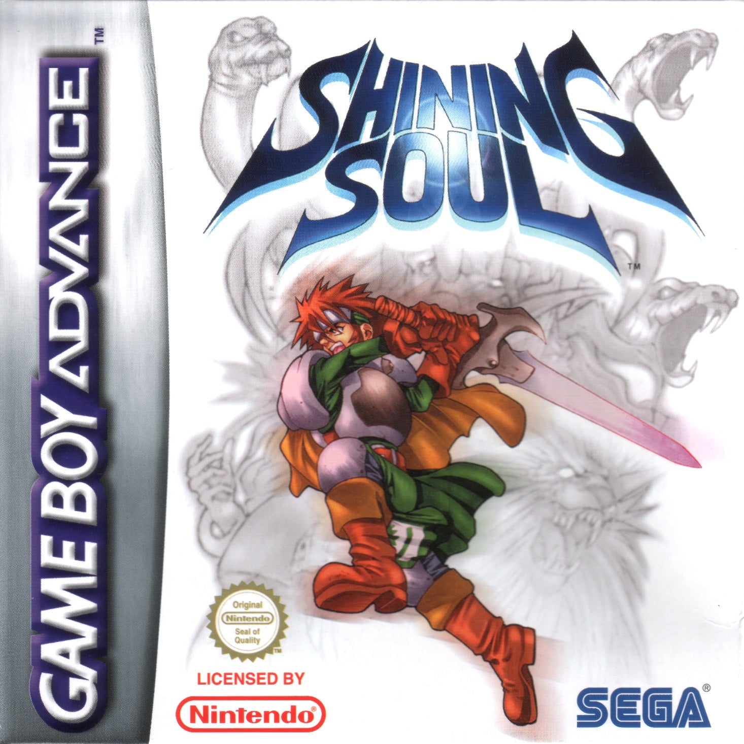 Shining Soul para Game Boy Advance (GBA) Solo Cartucho, Estado Excelente
