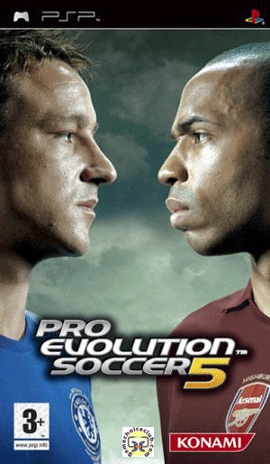 Pro Evolution Soccer 5 PlayStation Portable completo PAL ESP - Estado cuidado