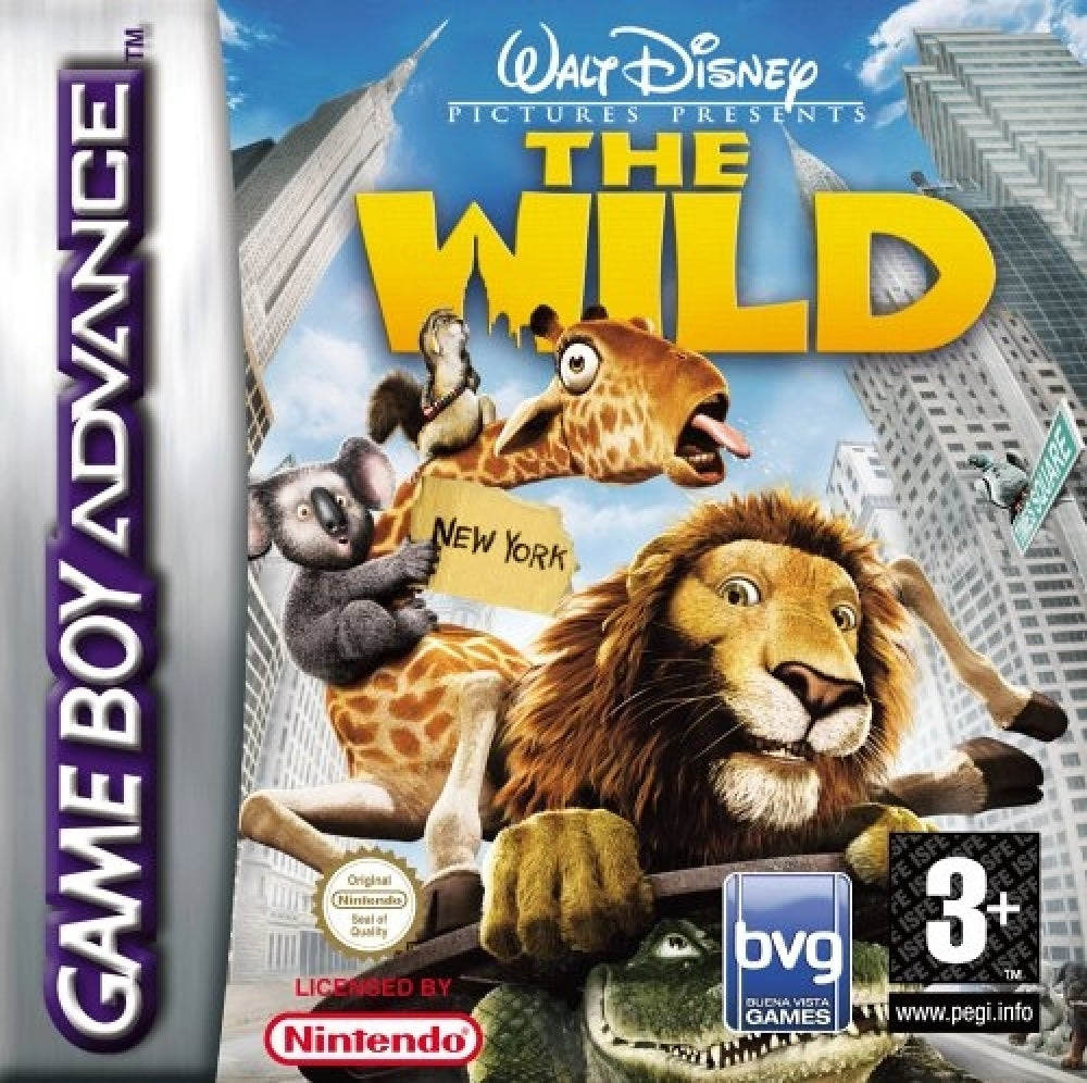Salvaje (the wild) GBA Completo - Estado cuidado