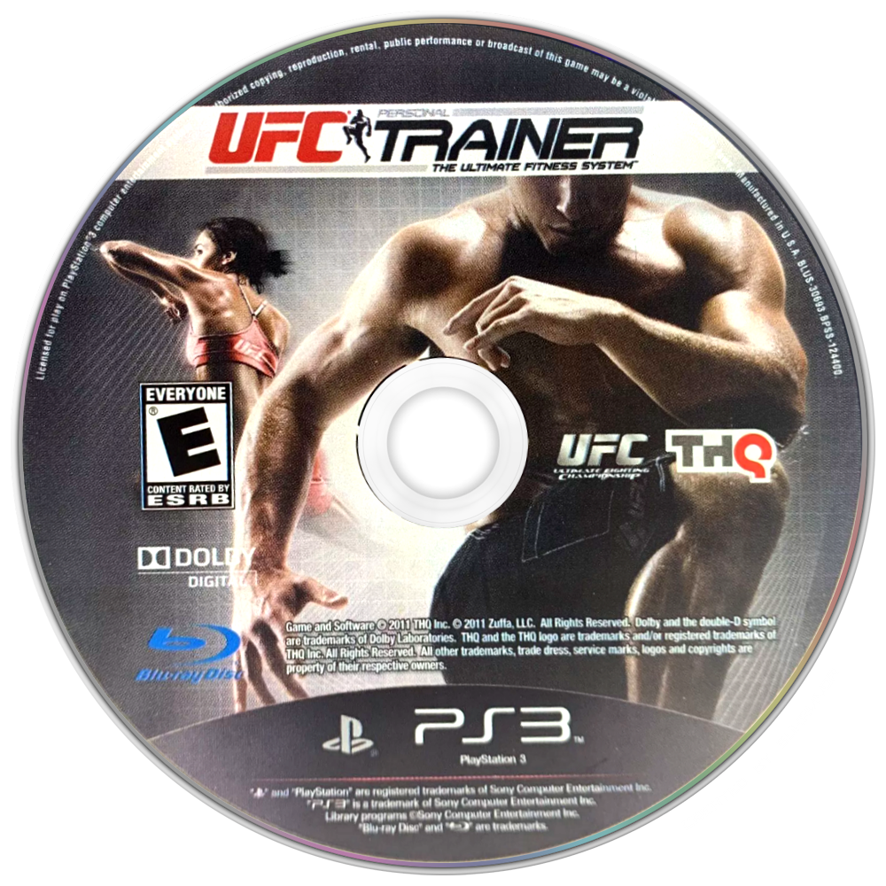 UFC Personal Trainer PlayStation 3 solo CD PAL EUR - Estado básico