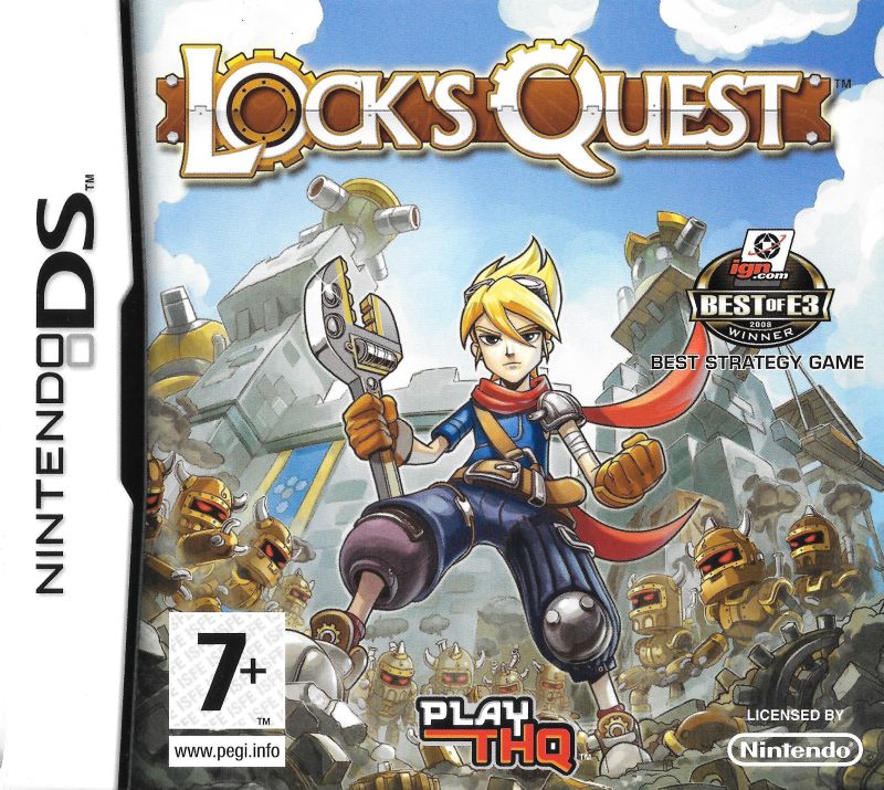 Lock's Quest Nintendo DS completo PAL ESP - Estado coleccionista