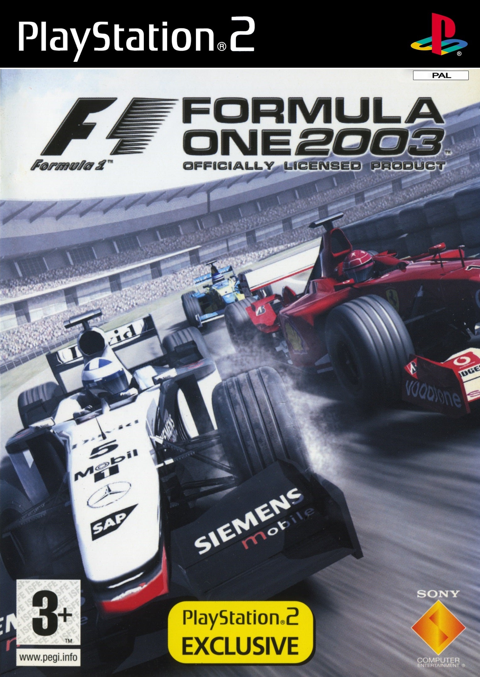 Formula One 2003 PlayStation 2 completo PAL ESP - Estado cuidado