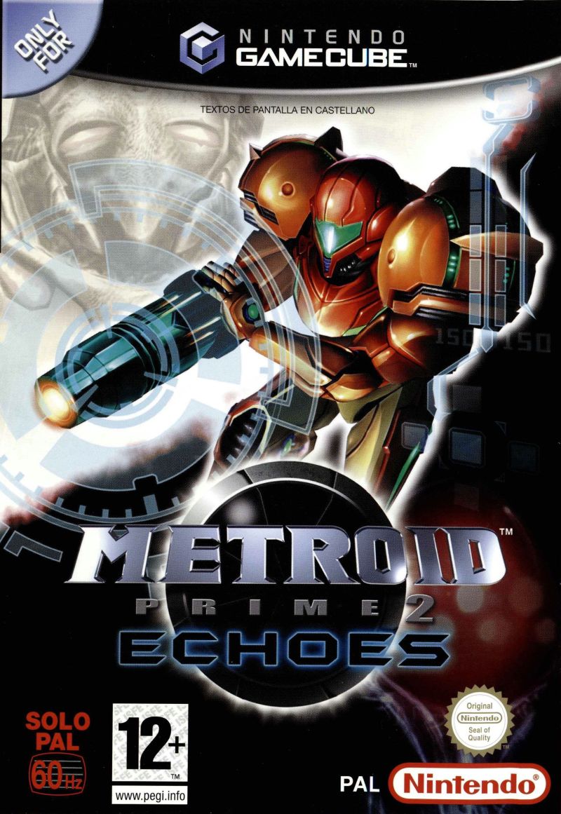 Metroid Prime 2: Echoes GameCube completo PAL ESP - Estado excelente