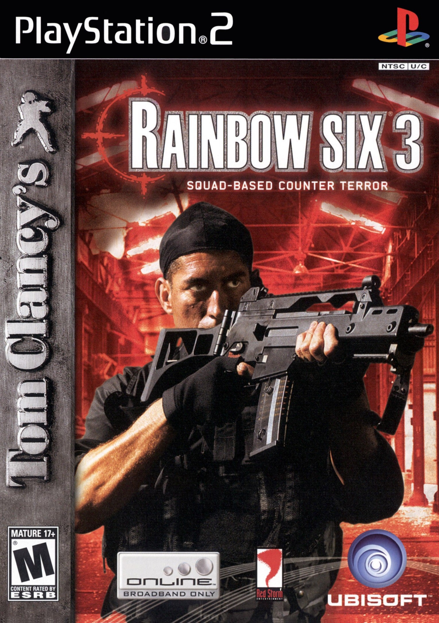 Tom Clancy's Rainbow Six 3 PlayStation 2 juego + caja PAL ESP - Estado cuidado