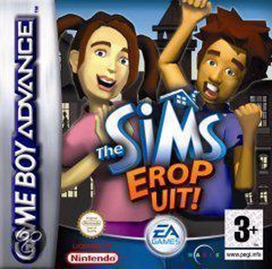 The Sims Erop Uit GBA Completo - Estado excelente