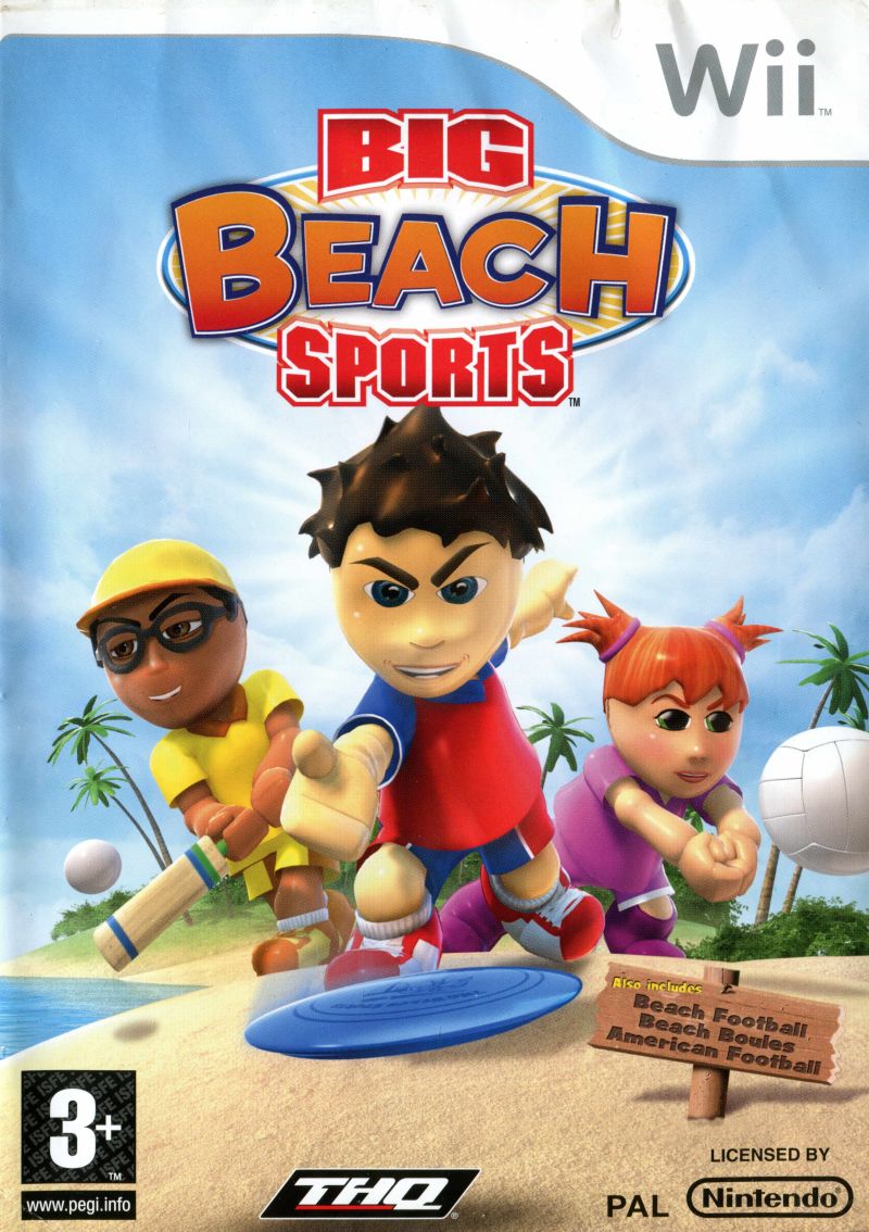 Big Beach Sports [Wii] Completo - Estado cuidado
