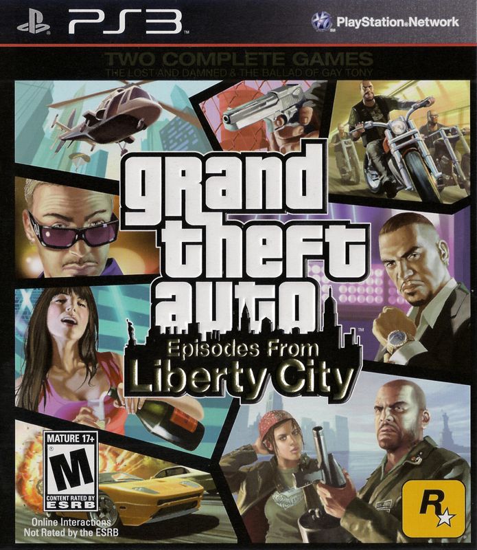 Grand Theft Auto: Episodes from Liberty City [PS3] Completo - Estado excelente