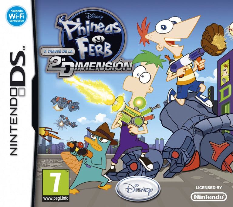 Phineas y Ferb A Través de la 2a Dimensión [DS] Cartucho - Estado Coleccionista