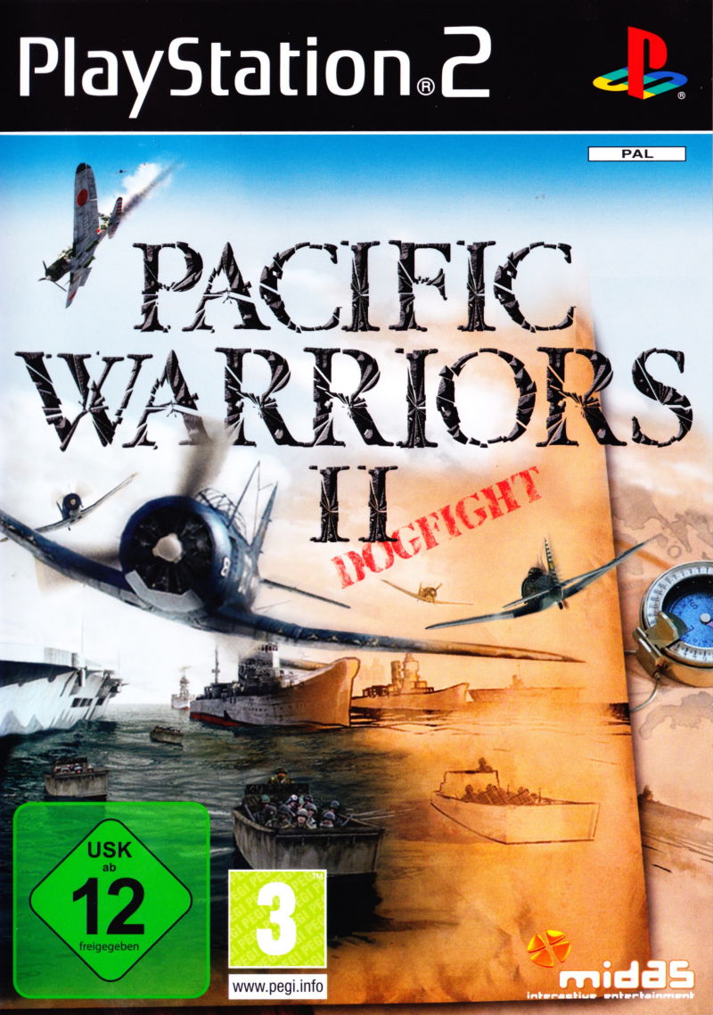 Pacific Warriors 2: Dogfight PlayStation 2 completo PAL ESP - Estado básico
