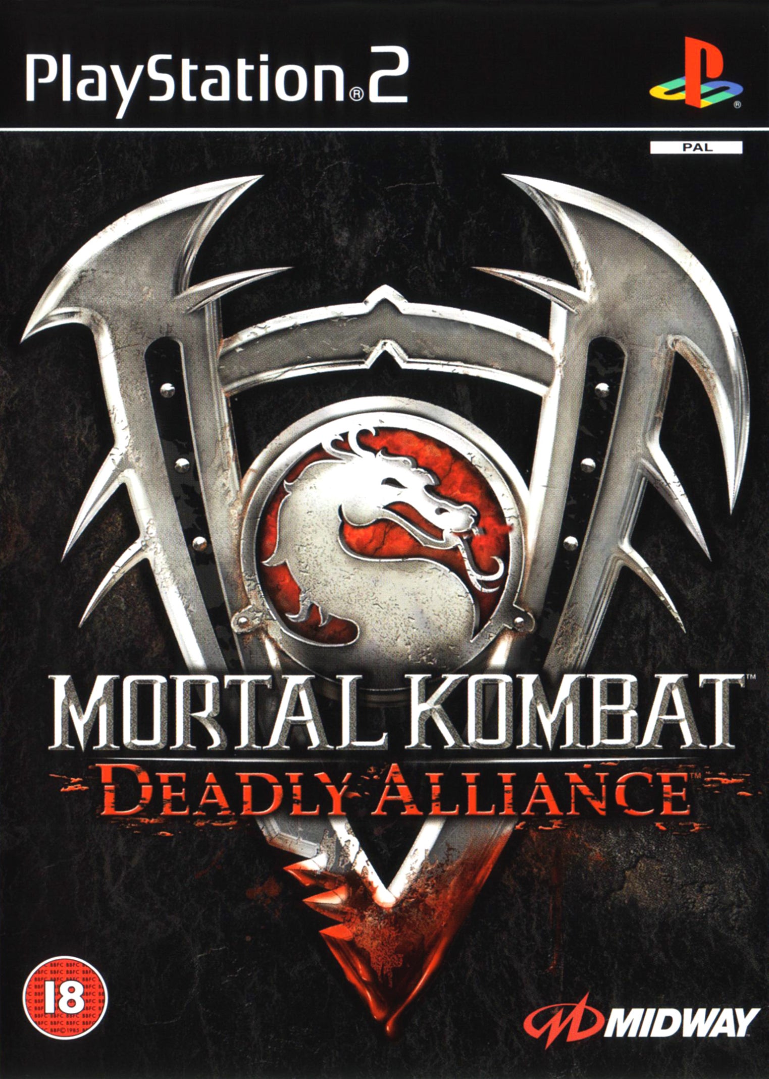 Mortal Kombat Deadly Alliance PlayStation 2 completo PAL ESP - Estado cuidado