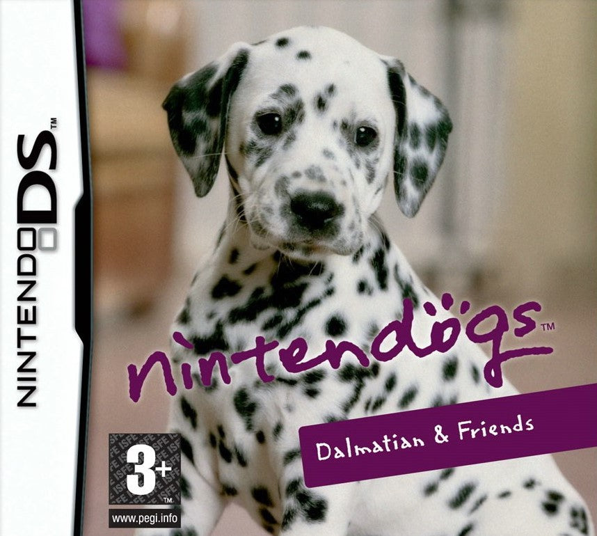 Nintendogs Dalmatian & Friends [DS] Caja+Juego - Estado Excelente