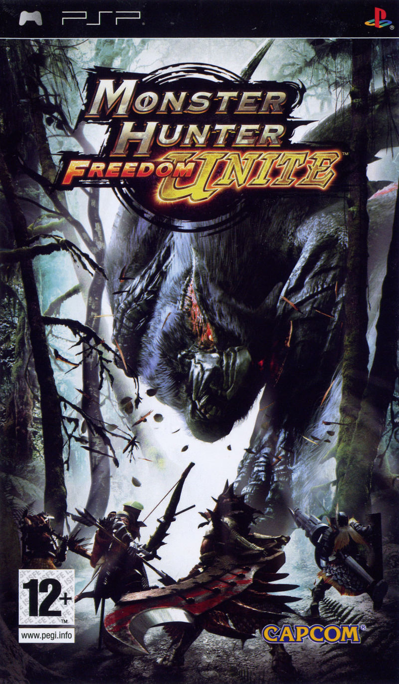 Monster Hunter: Freedom Unite PSP Essentials PlayStation Portable completo PAL ESP - Estado excelente