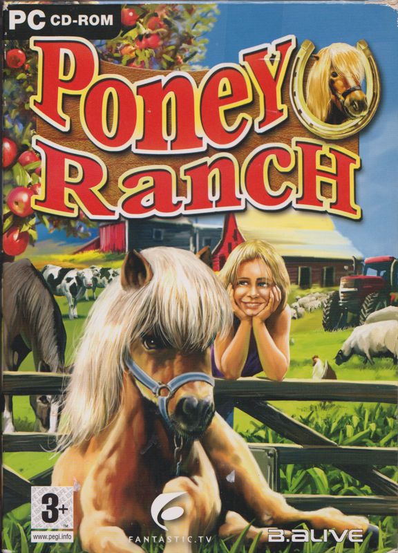 Pony Ranch PC juego + caja versión UK - Estado excelente