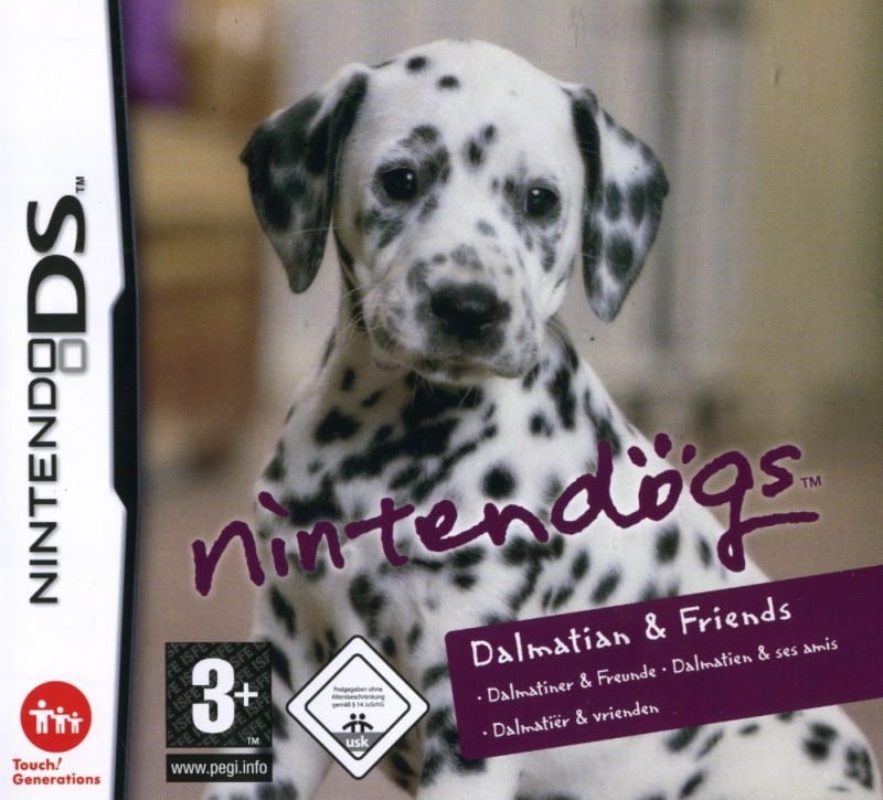 Nintendogs Dalmatian & Friends Nintendo DS completo PAL ESP - Estado excelente