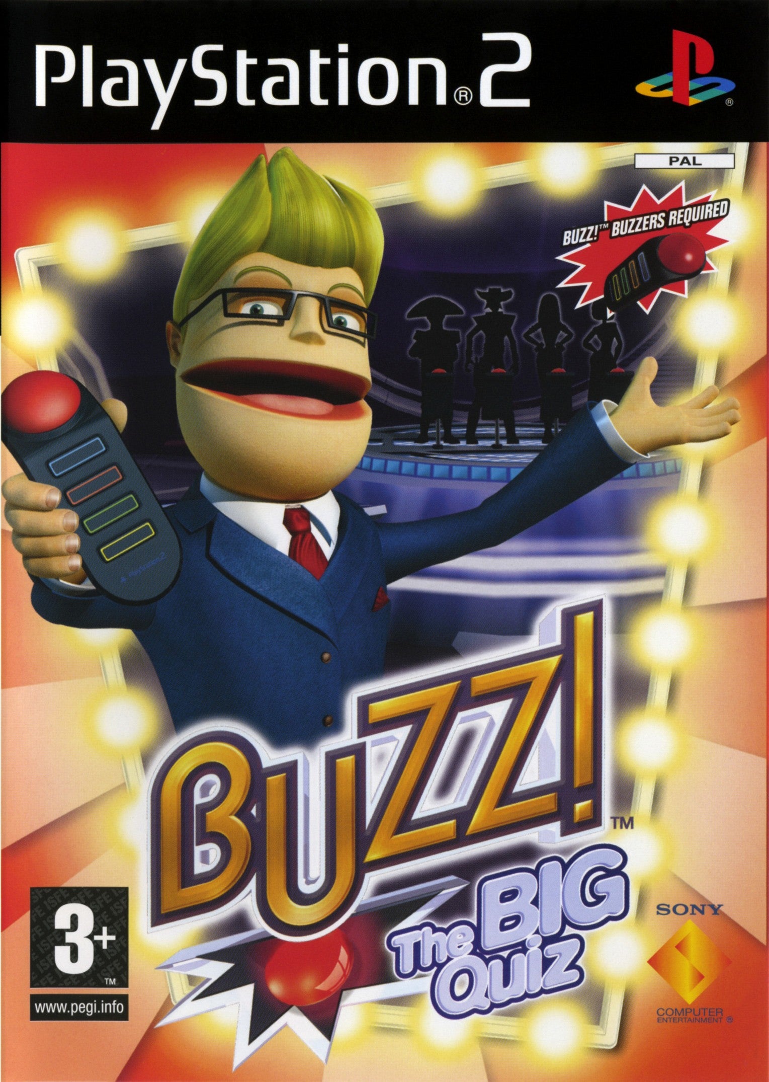 Buzz El Gran Reto PlayStation 2 completo PAL ESP - Estado cuidado