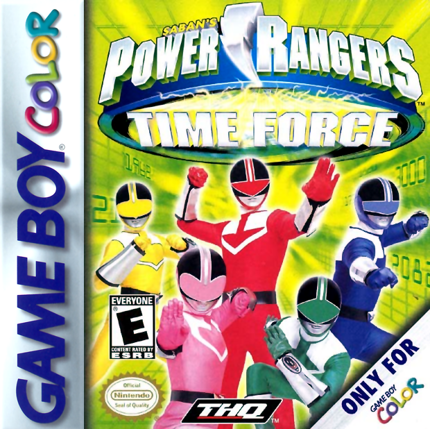 Power Rangers Time Force Game Boy Color completo PAL EUR - Estado cuidado