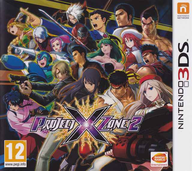 Project X Zone 2 Nintendo 3DS completo PAL ESP - Estado excelente