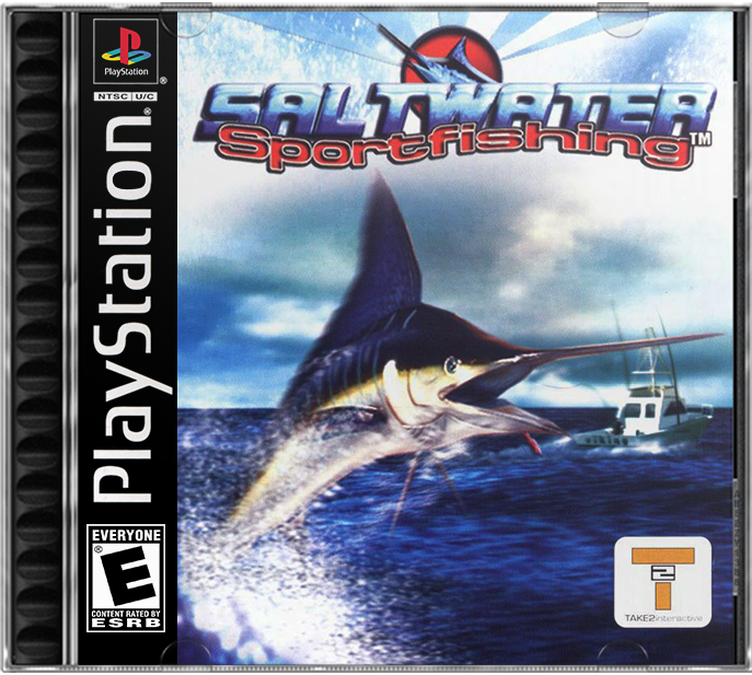 Saltwater Sport Fishing PlayStation 1 solo CD NTSC-U/C - Estado básico