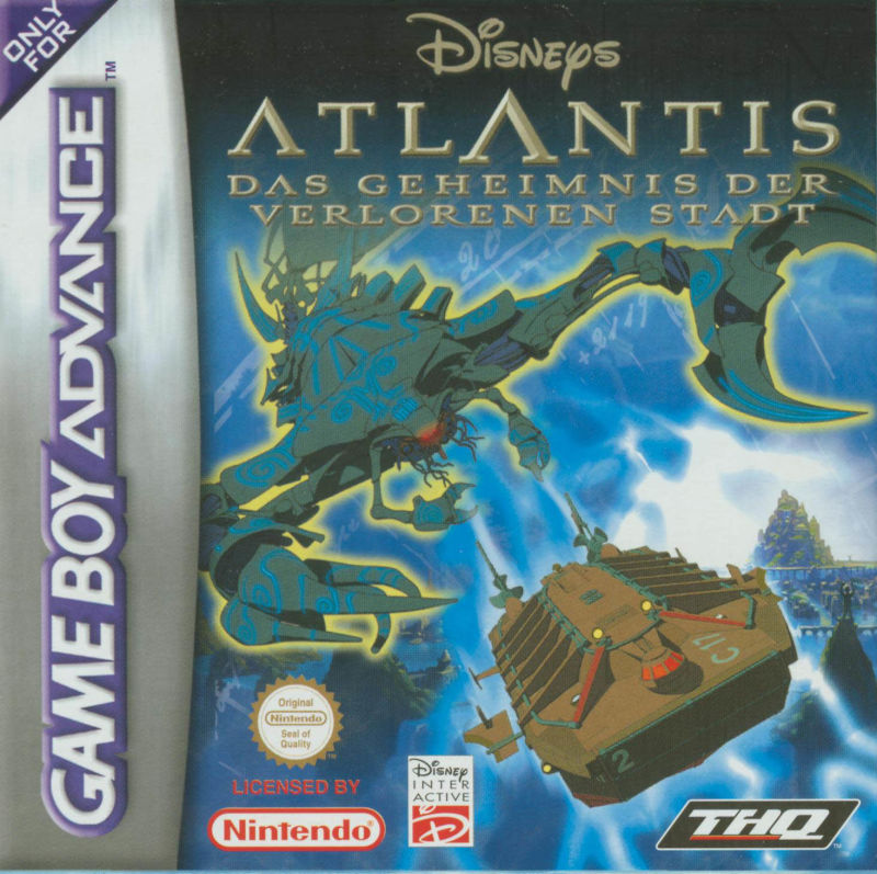Atlantis el Imperio Perdido [GBA] Completo - Estado Cuidado
