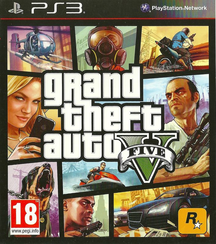 Grand Theft Auto V [PS3] Completo - Estado Coleccionista