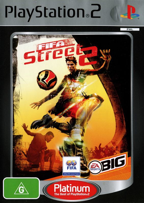 FIFA Street 2 Platinum PlayStation 2 juego + caja PAL ESP - Estado cuidado