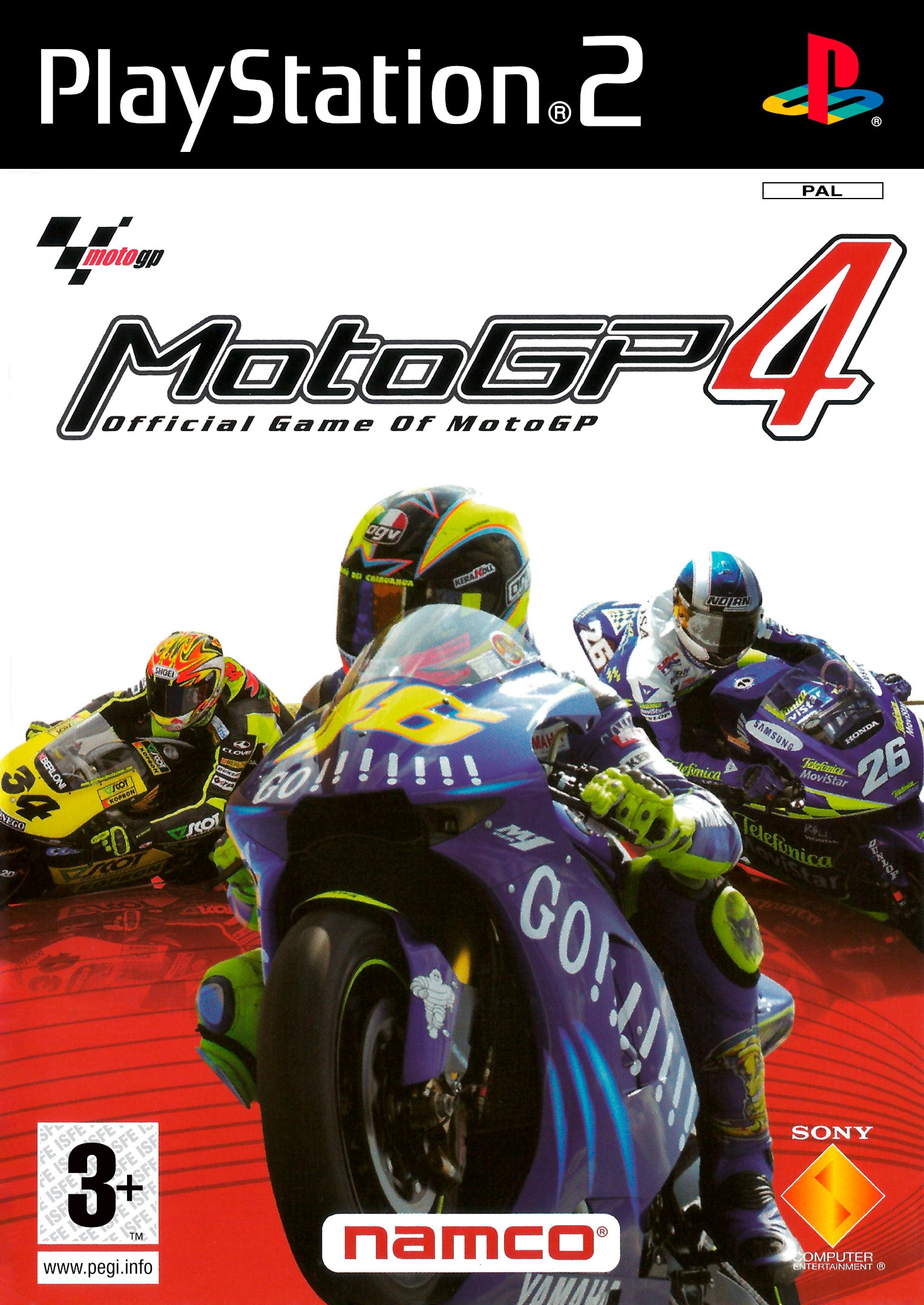 MotoGP 4 PlayStation 2 completo PAL ESP - Estado excelente